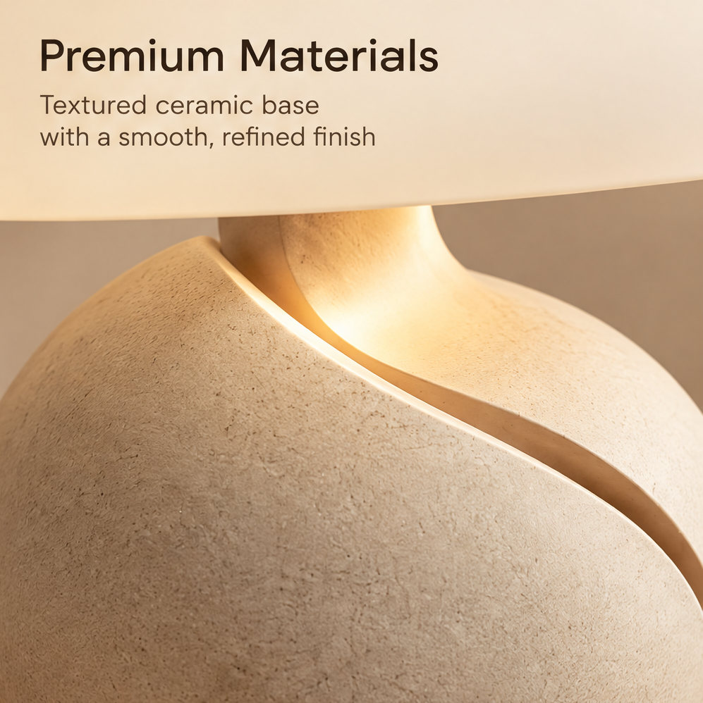 HOMLUMI Luna Form Table Lamp