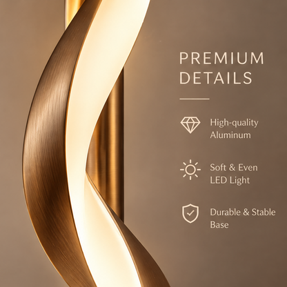 HOMLUMI Sora Twist Floor Lamp