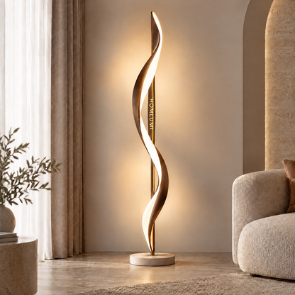 HOMLUMI Sora Twist Floor Lamp