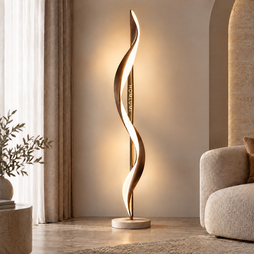 HOMLUMI Sora Twist Floor Lamp