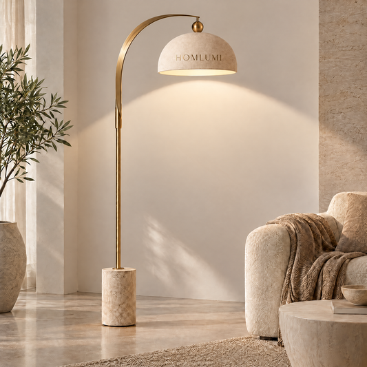 HOMLUMI Lunea Arch Floor Lamp