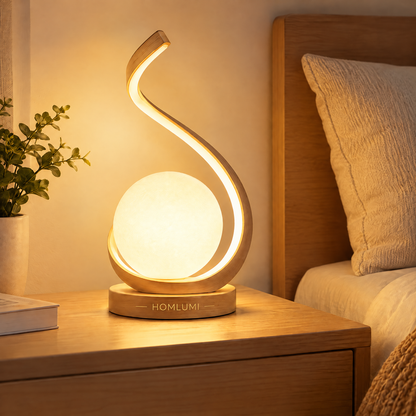 HOMLUMI Luna Arc Bedside Lamp