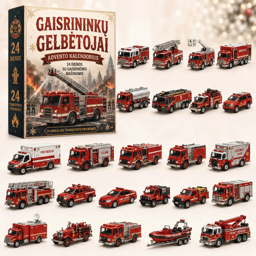 🚒Ugniagesių gelbėtojų komanda