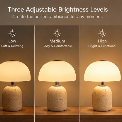 HOMLUMI Solara Bedside Lamp
