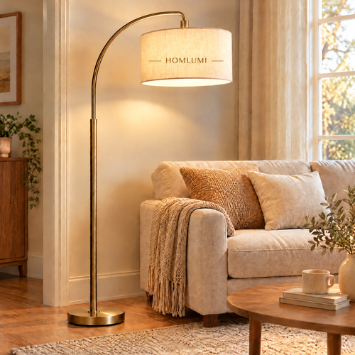 HOMLUMI Modern Arc Floor Lamp