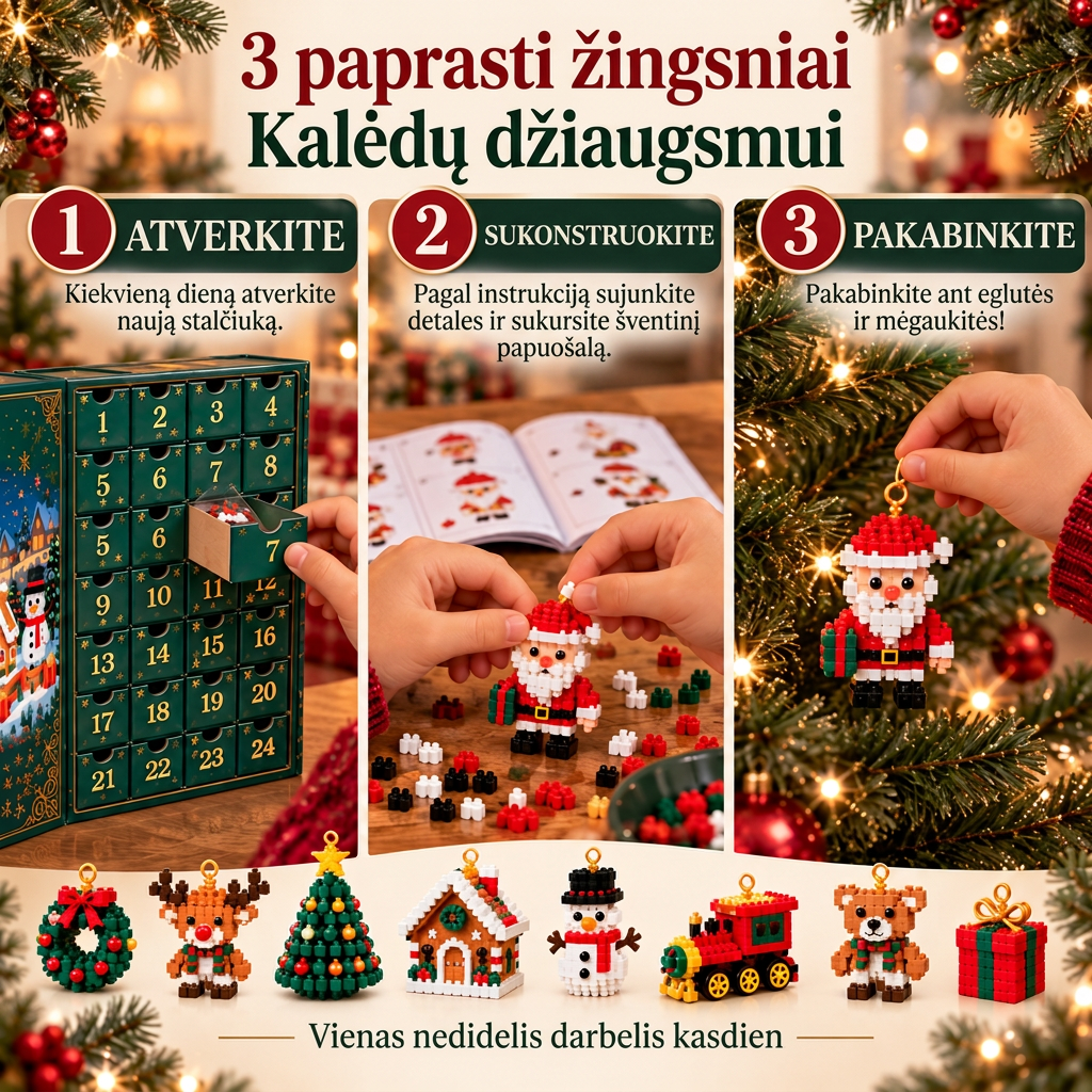 🔥🎅 Specialus Kalėdų pasiūlymas: 50% nuolaida🎄𝑺𝒖𝒔𝒊𝒓𝒖𝒏𝒌𝒂𝒎𝒂𝒔 𝒂𝒅𝒗𝒆𝒏𝒕𝒐 𝒌𝒂𝒍𝒆𝒏𝒅𝒐𝒓𝒊𝒖𝒔 𝒗𝒊𝒔𝒂𝒊 š𝒆𝒊𝒎𝒂𝒊✨