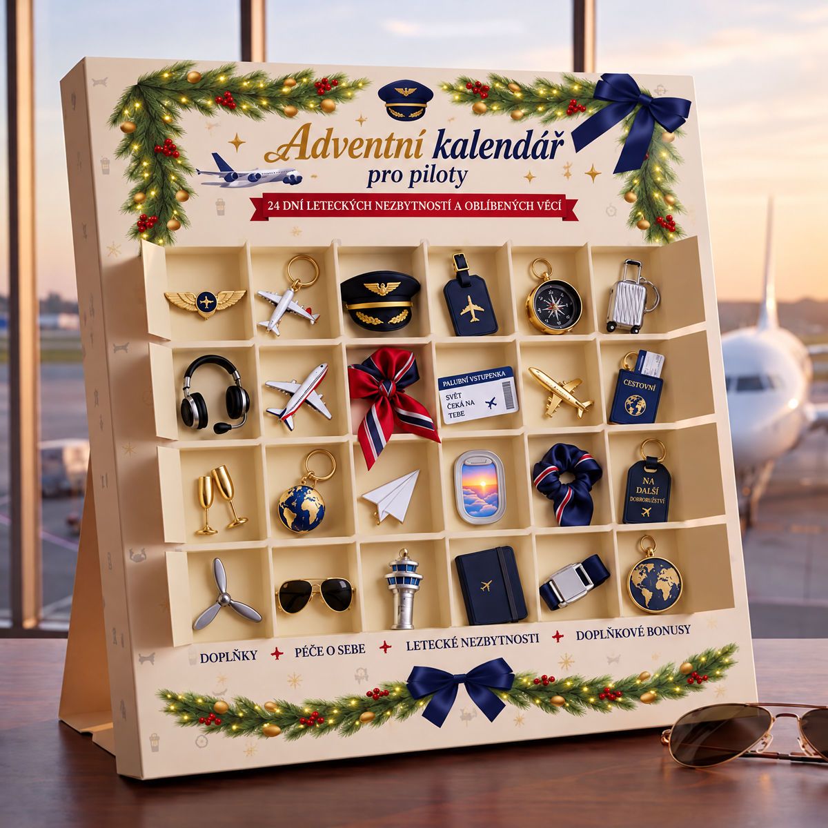 🔥🎄Vánoční Dobrodružství: ✈️24 Dní Překvapení – Letecká Flotila & Jurská Expedice🎁