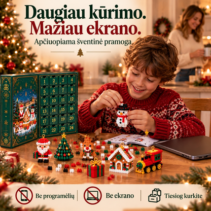 🔥🎅 Specialus Kalėdų pasiūlymas: 50% nuolaida🎄𝑺𝒖𝒔𝒊𝒓𝒖𝒏𝒌𝒂𝒎𝒂𝒔 𝒂𝒅𝒗𝒆𝒏𝒕𝒐 𝒌𝒂𝒍𝒆𝒏𝒅𝒐𝒓𝒊𝒖𝒔 𝒗𝒊𝒔𝒂𝒊 š𝒆𝒊𝒎𝒂𝒊✨